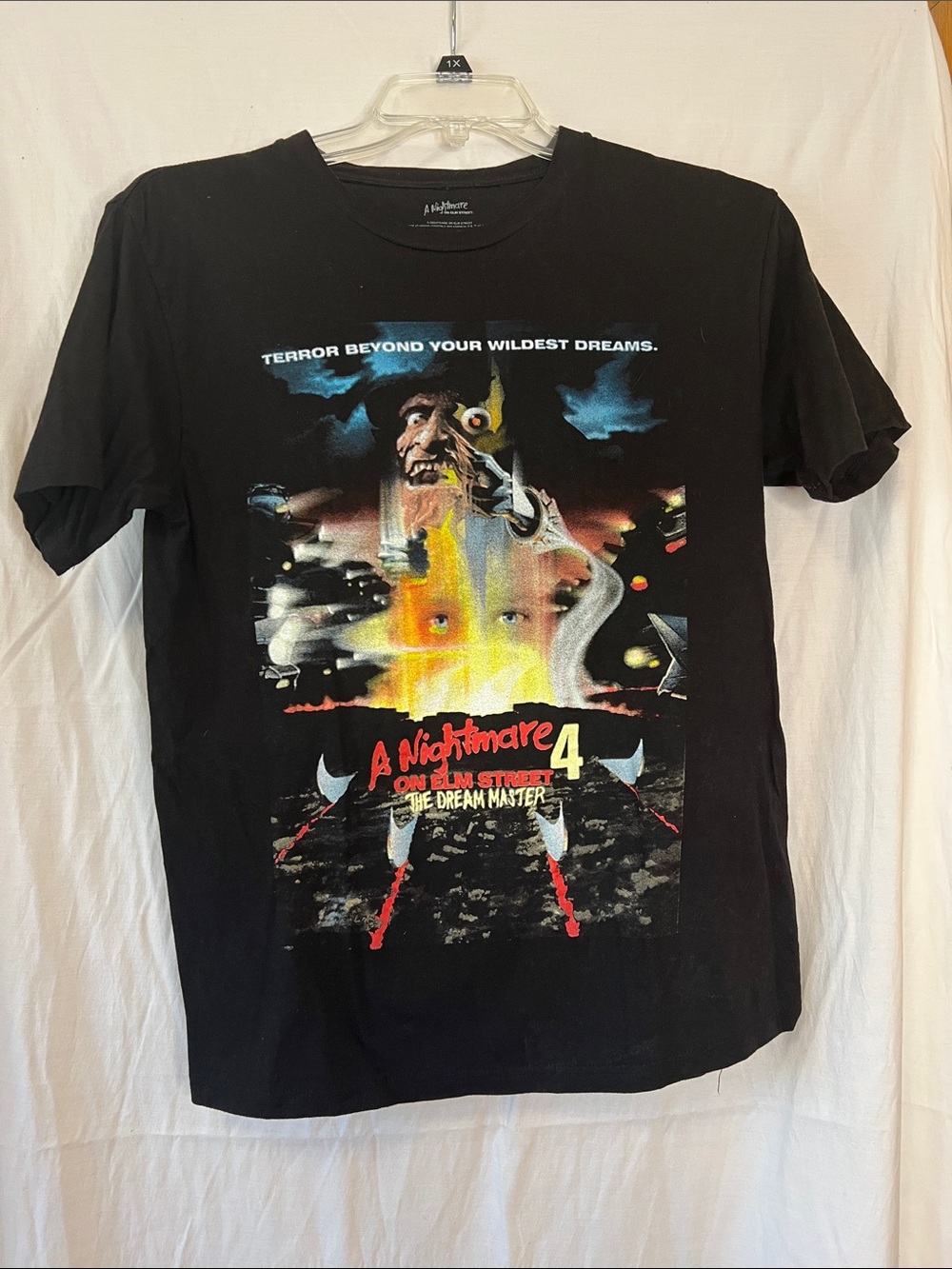 A Nightmare on Elm Street 4 Graphic Tee Black men’s size M